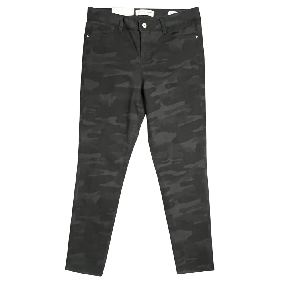 Social Standard Sanctuary Camo Skinny Ankle Pants Women's 8 Prosperity Camo New